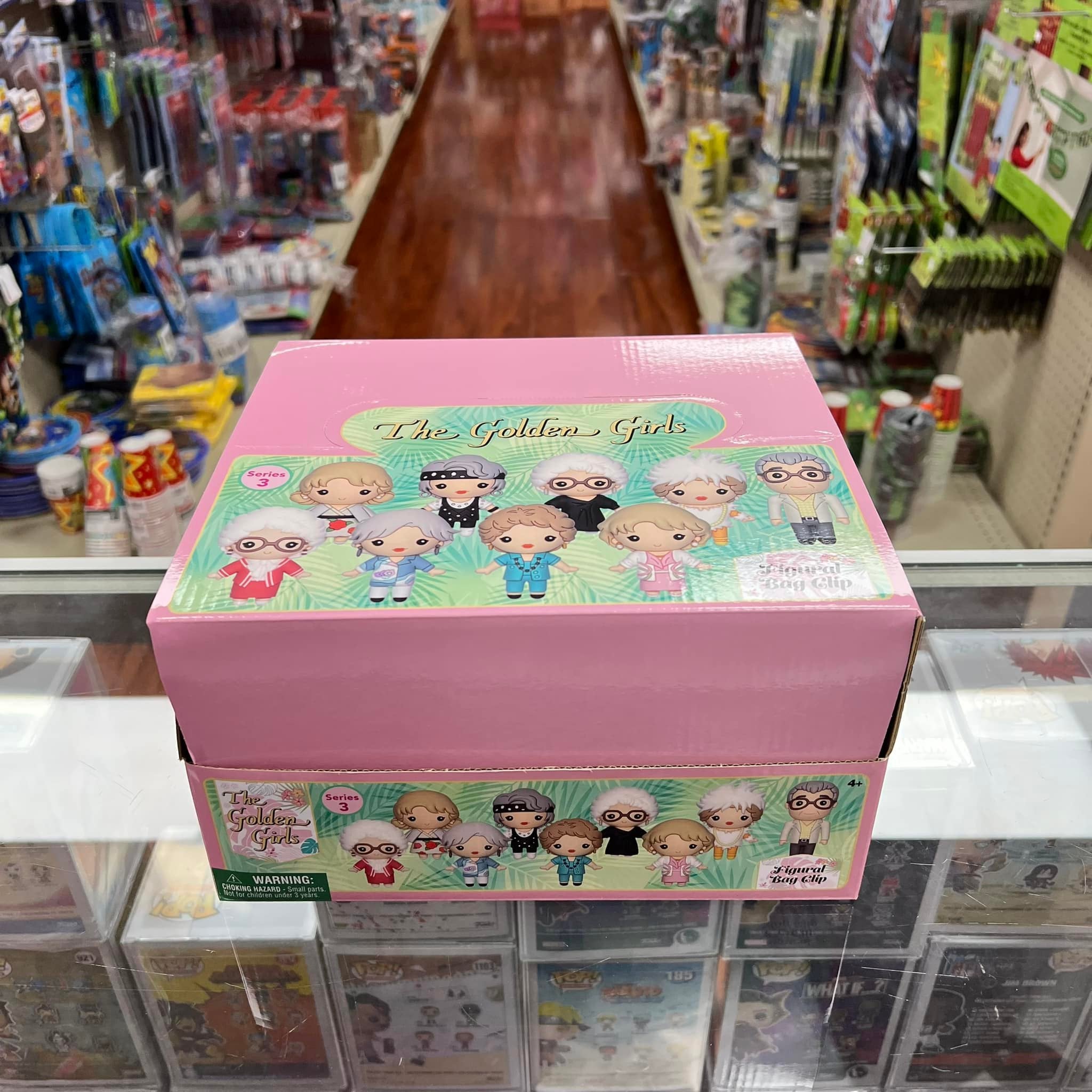 The Golden Girls 3D Figural Keyring Blind Mystery Bag - Series 3