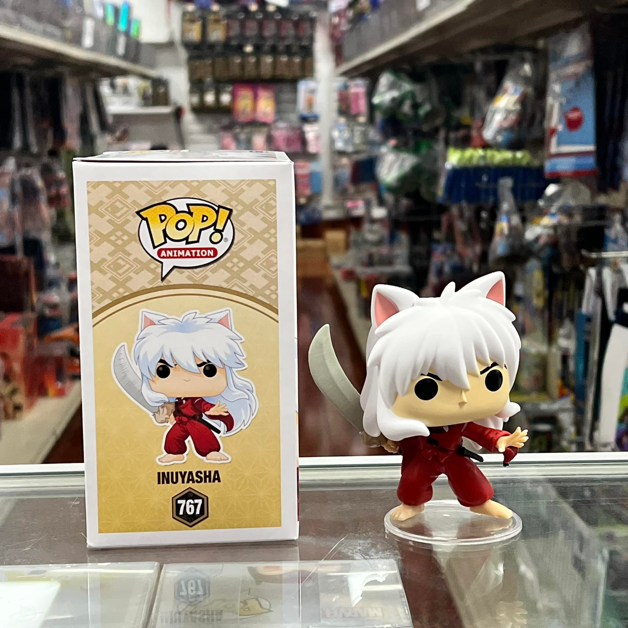 Funko Pop! Animation: Inuyasha - Inuyasha Vinyl Figure #767 with protector