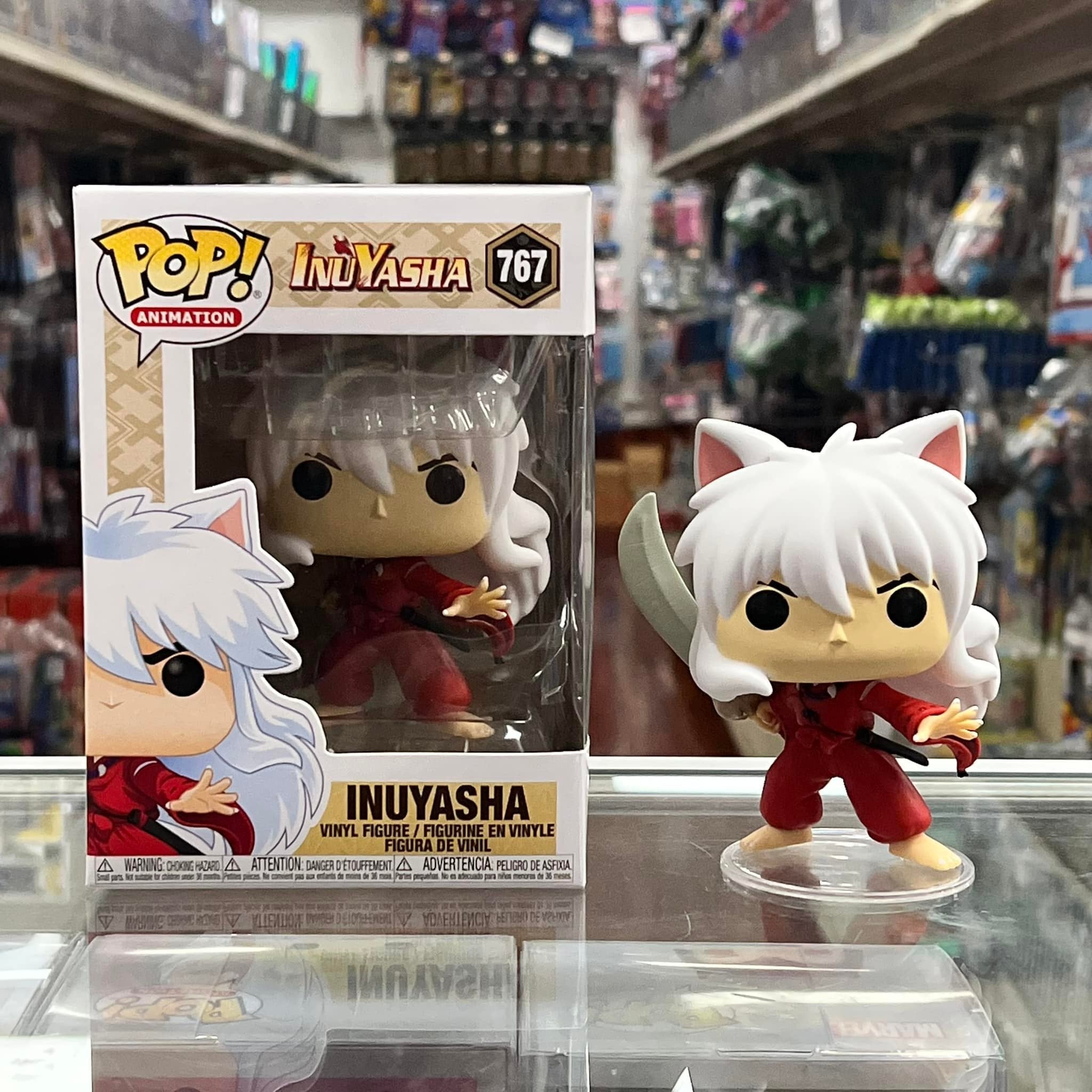 Funko Pop! Animation: Inuyasha - Inuyasha Vinyl Figure #767 with protector