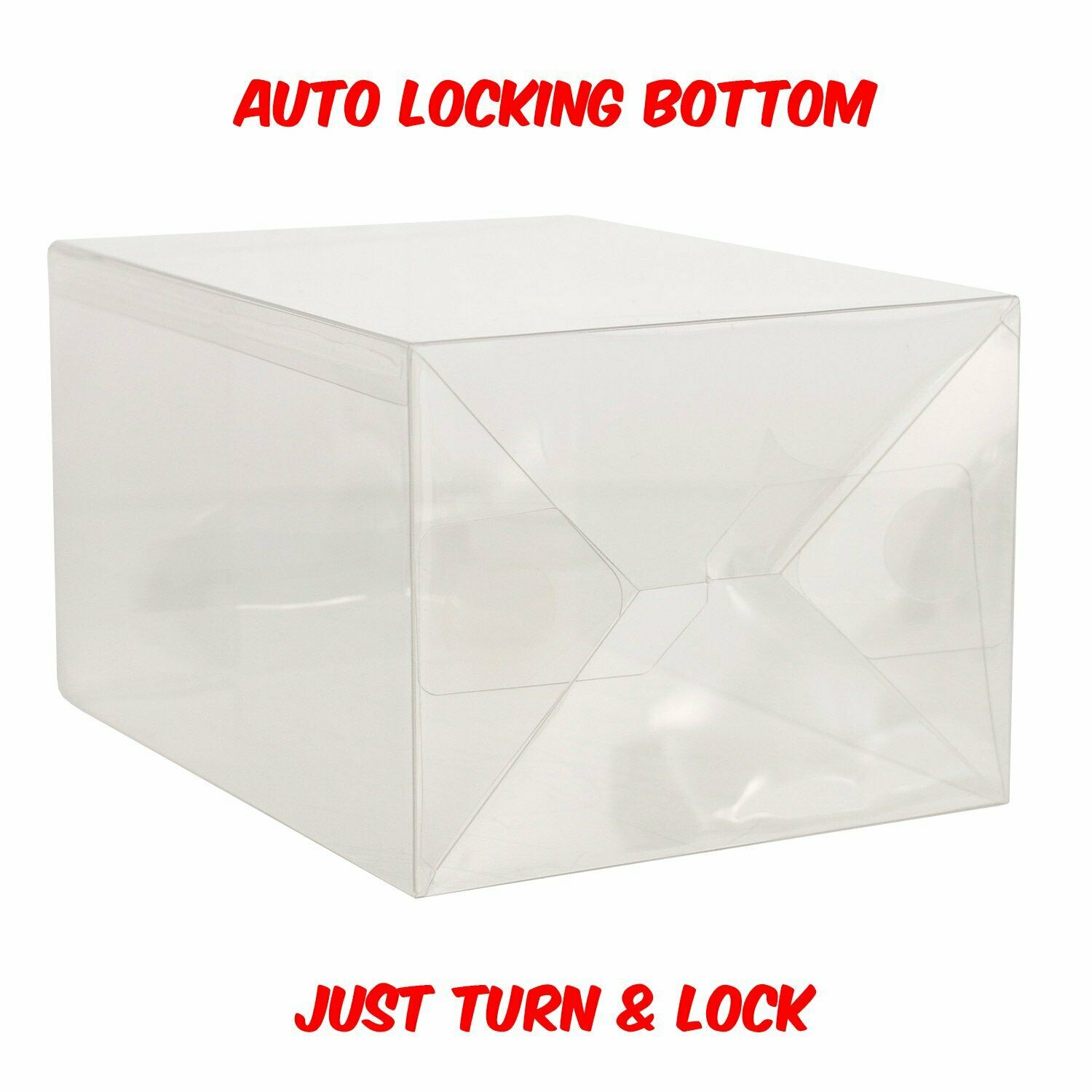 Display box, Inc. 10 Inch Pop Protector for Vinyl Collectible Figures, 45mm