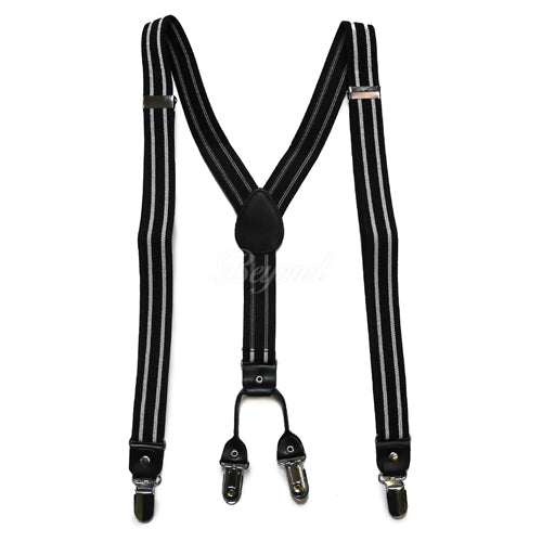 Black/White Suspender