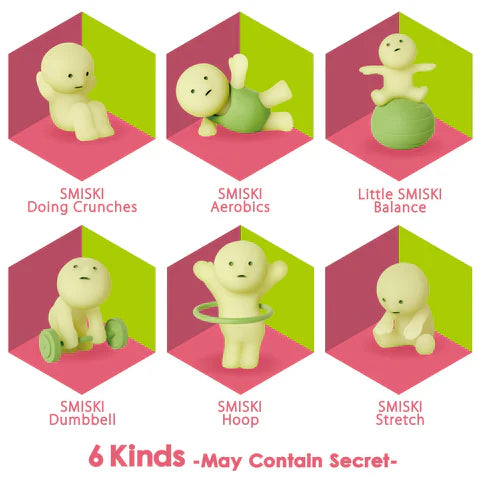 Dreams: Smiski Exercising Series (1 Blind Box)