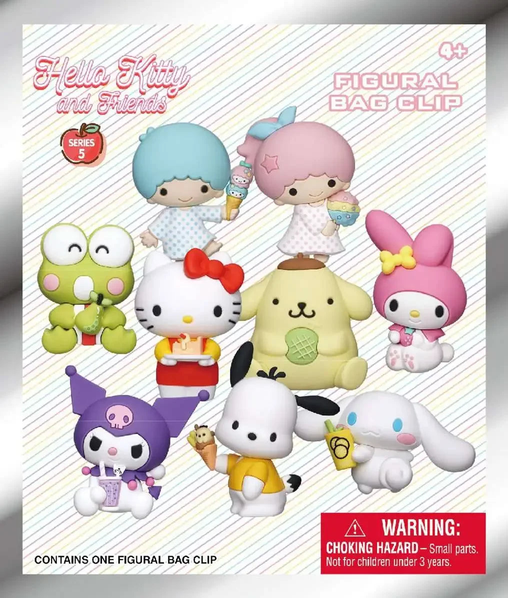 Monogram: SANRIO HELLO KITTY AND FRIENDS 3-D Foam Bag Clip Mystery