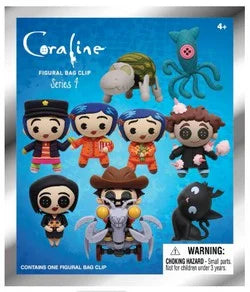 Monogram: CORALINE 3-D Foam Bag Clip Mystery Bag S4 (1 x Random Blind Bag)