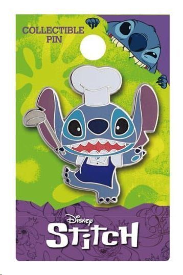 Monogram Disney CHEF Stitch Enamel Pin