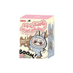 POP MART: THE MONSTERS LABUBU Exciting Macaron Vinyl Face - 1 Blind Box