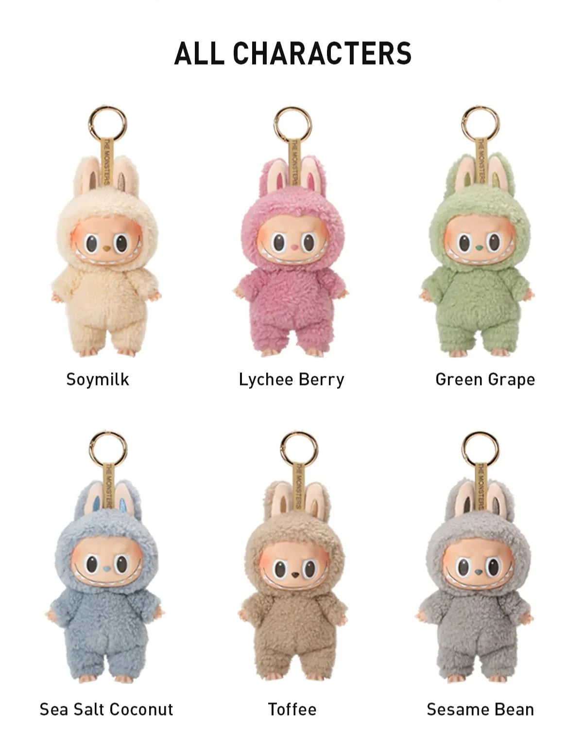 POP MART: THE MONSTERS LABUBU Exciting Macaron Vinyl Face - 1 Blind Box