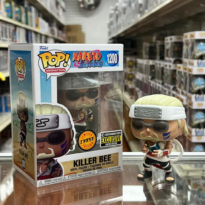 Funko Pop! Animation: Naruto - KILLER BEE Vinyl Figure #1200 ENTERTAINMENT EARTH EXCLUSIVE (CHASE) LIMITED EDITION