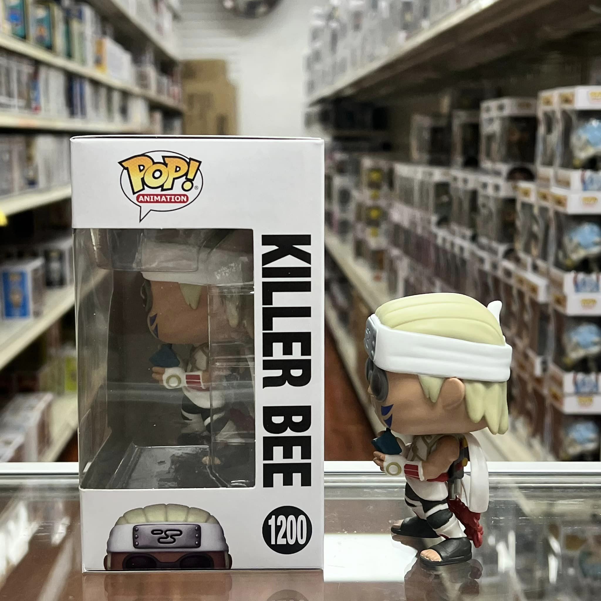 Funko Pop! Animation: Naruto - KILLER BEE Vinyl Figure #1200 ENTERTAINMENT EARTH EXCLUSIVE (CHASE) LIMITED EDITION