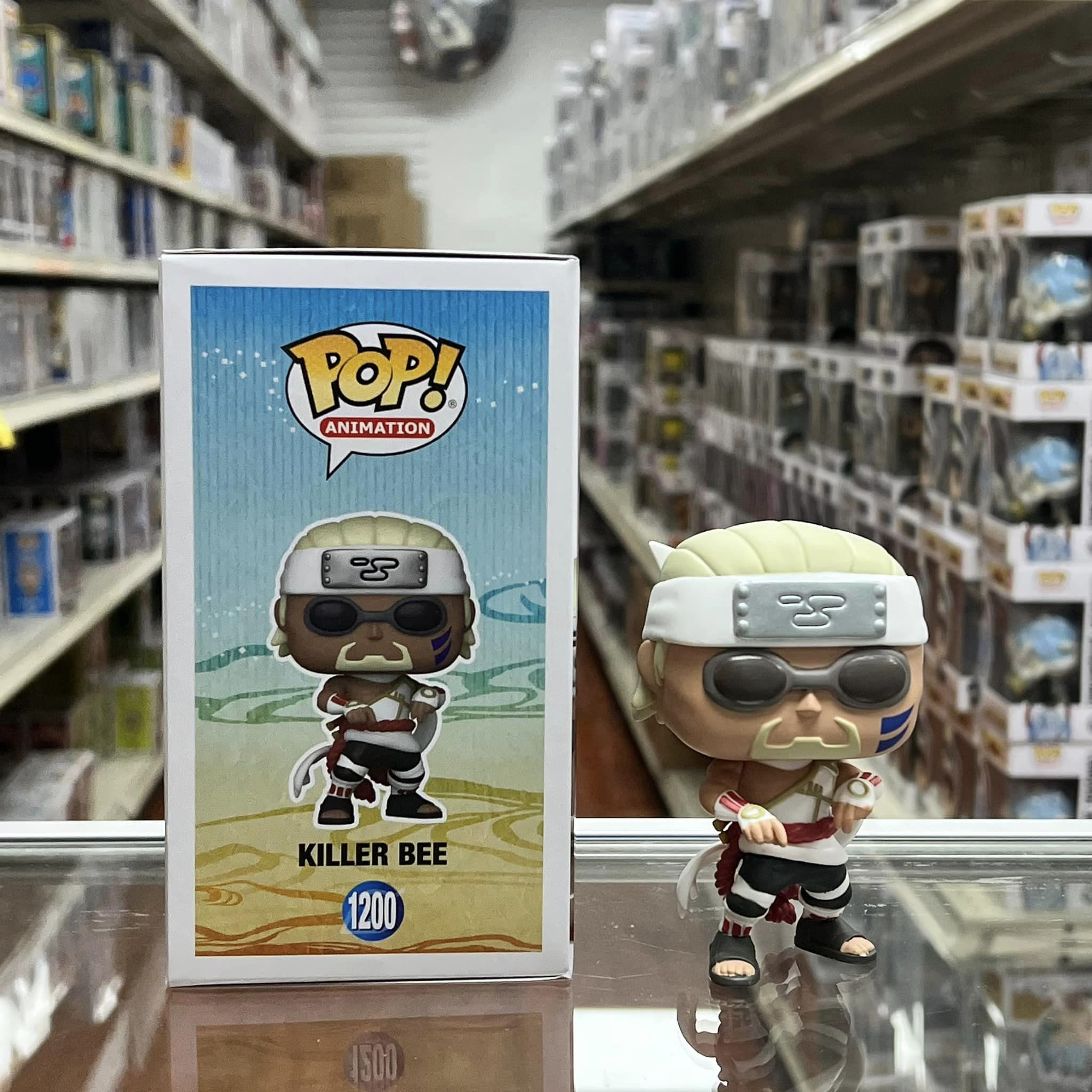 Funko Pop! Animation: Naruto - KILLER BEE Vinyl Figure #1200 ENTERTAINMENT EARTH EXCLUSIVE