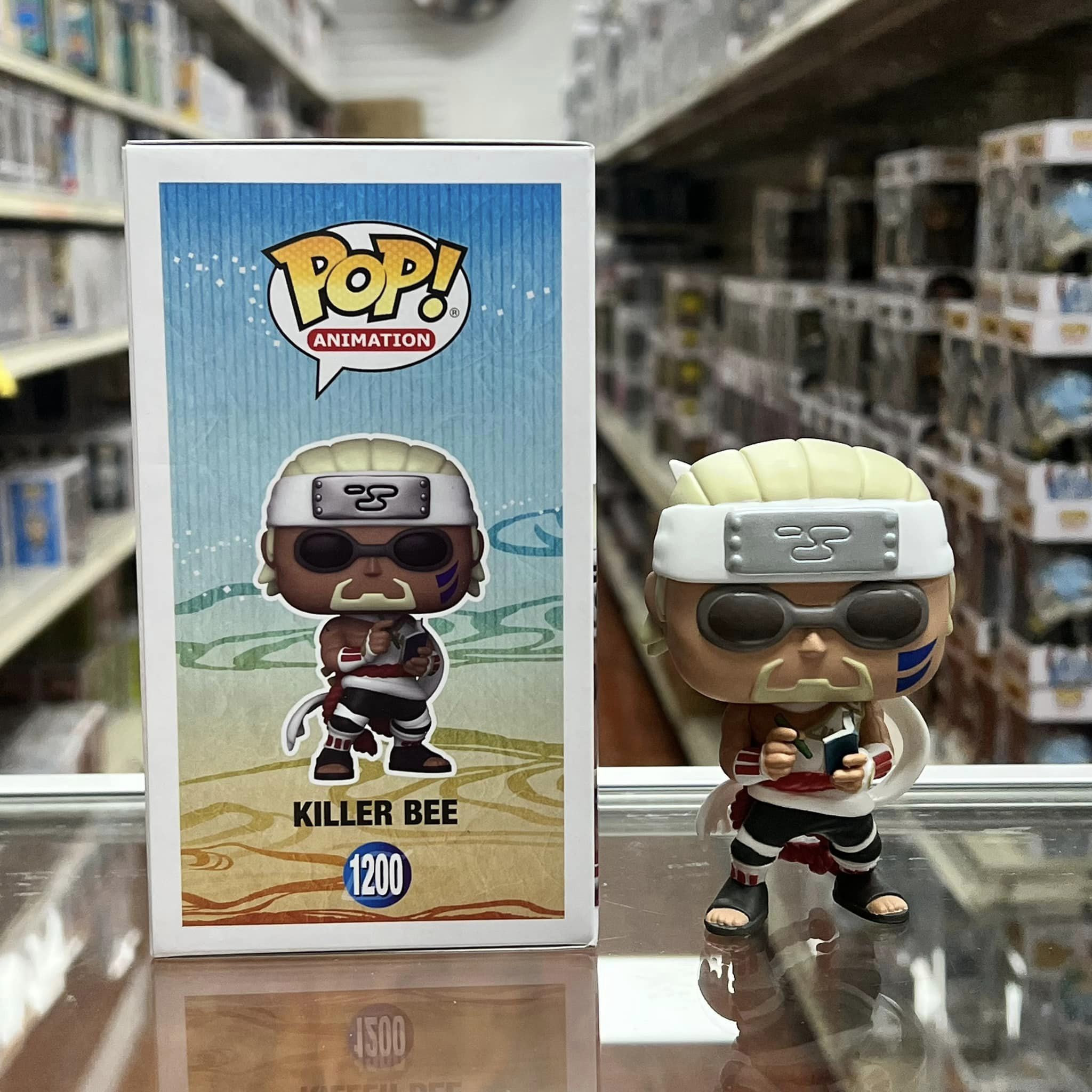 Funko Pop! Animation: Naruto - KILLER BEE Vinyl Figure #1200 ENTERTAINMENT EARTH EXCLUSIVE (CHASE) LIMITED EDITION