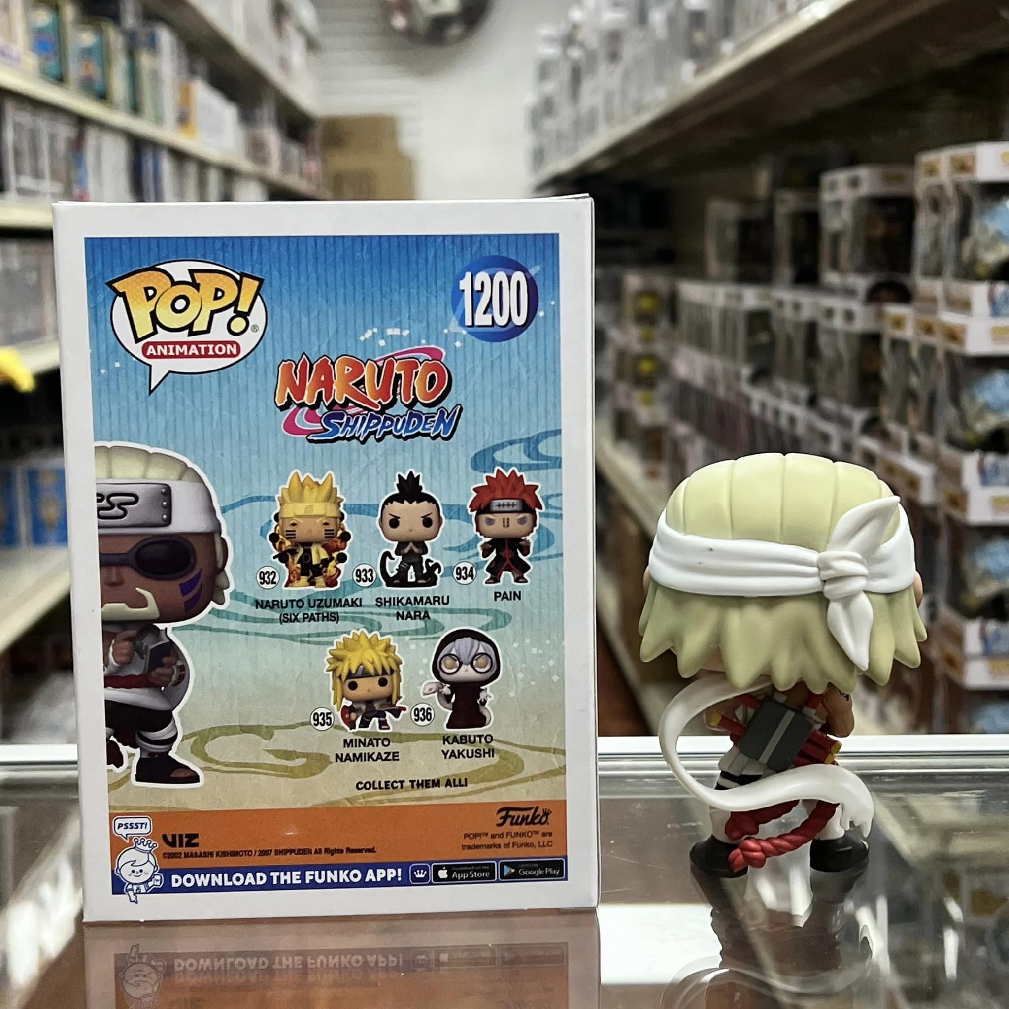 Funko Pop! Animation: Naruto - KILLER BEE Vinyl Figure #1200 ENTERTAINMENT EARTH EXCLUSIVE (CHASE) LIMITED EDITION