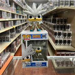 Funko Pop! Games: Sonic The Hedgehog: SILVER Vinyl Figure #633
