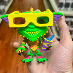 Funko Pop Horror Movies : GREMILINS GREMILIN with 3D GLASSES (Black Light) Vinyl Figure ENTERTAINMENT EARTH EXCLUSIVE