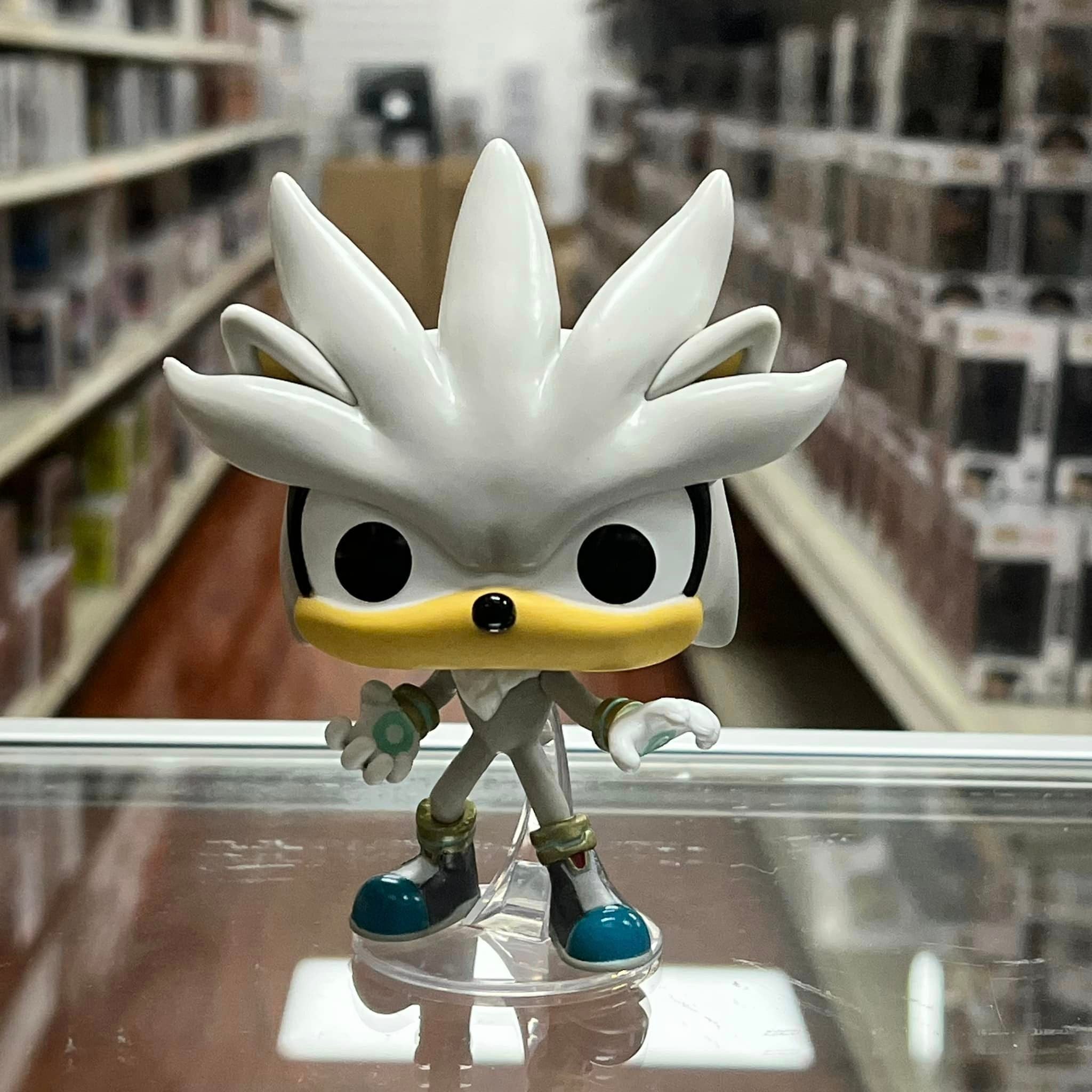 Funko Pop! Games: Sonic The Hedgehog: SILVER Vinyl Figure #633
