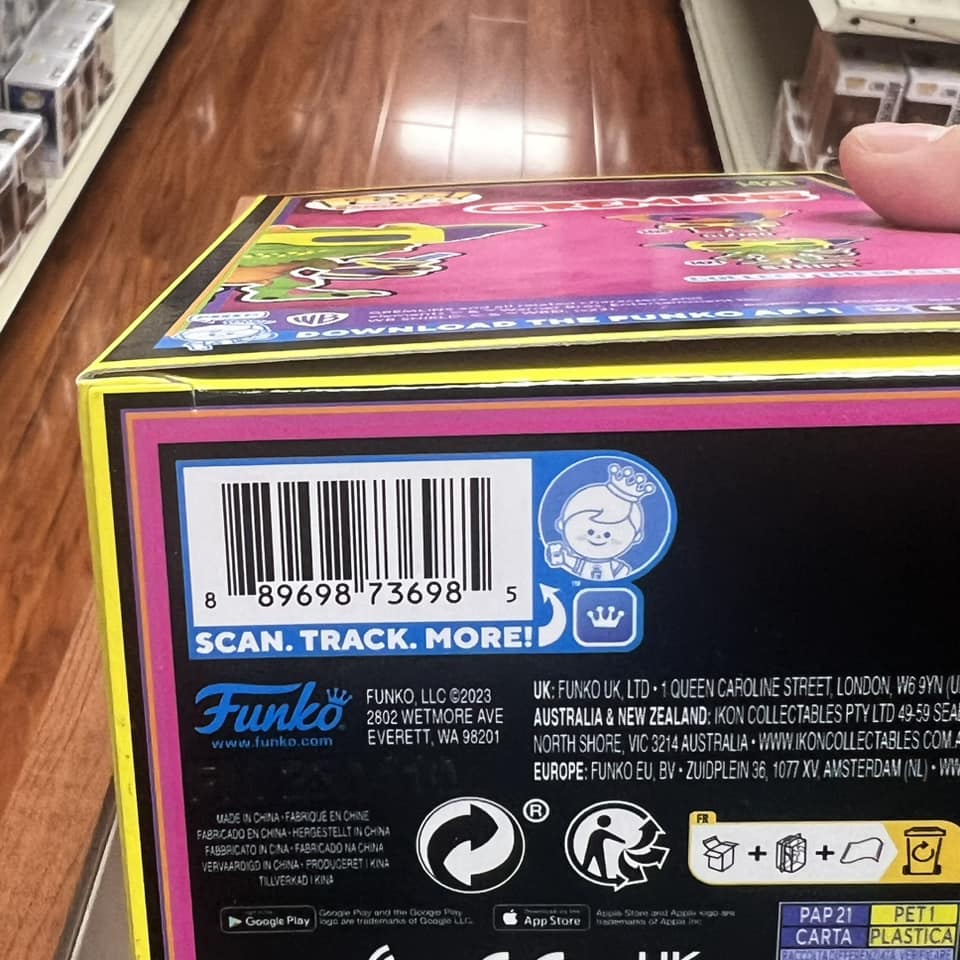 Funko Pop Horror Movies : GREMILINS GREMILIN with 3D GLASSES (Black Light) Vinyl Figure ENTERTAINMENT EARTH EXCLUSIVE