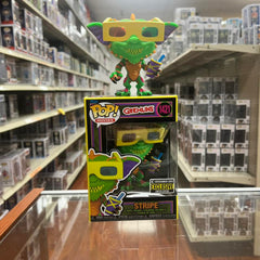 Funko Pop Horror Movies : GREMILINS GREMILIN with 3D GLASSES (Black Light) Vinyl Figure ENTERTAINMENT EARTH EXCLUSIVE