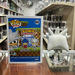 Funko Pop! Games: Sonic The Hedgehog: SILVER Vinyl Figure #633