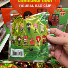 Monogram - Chainsaw Man 3-D Foam Bag Clip Keyring Blind Bag Series 1