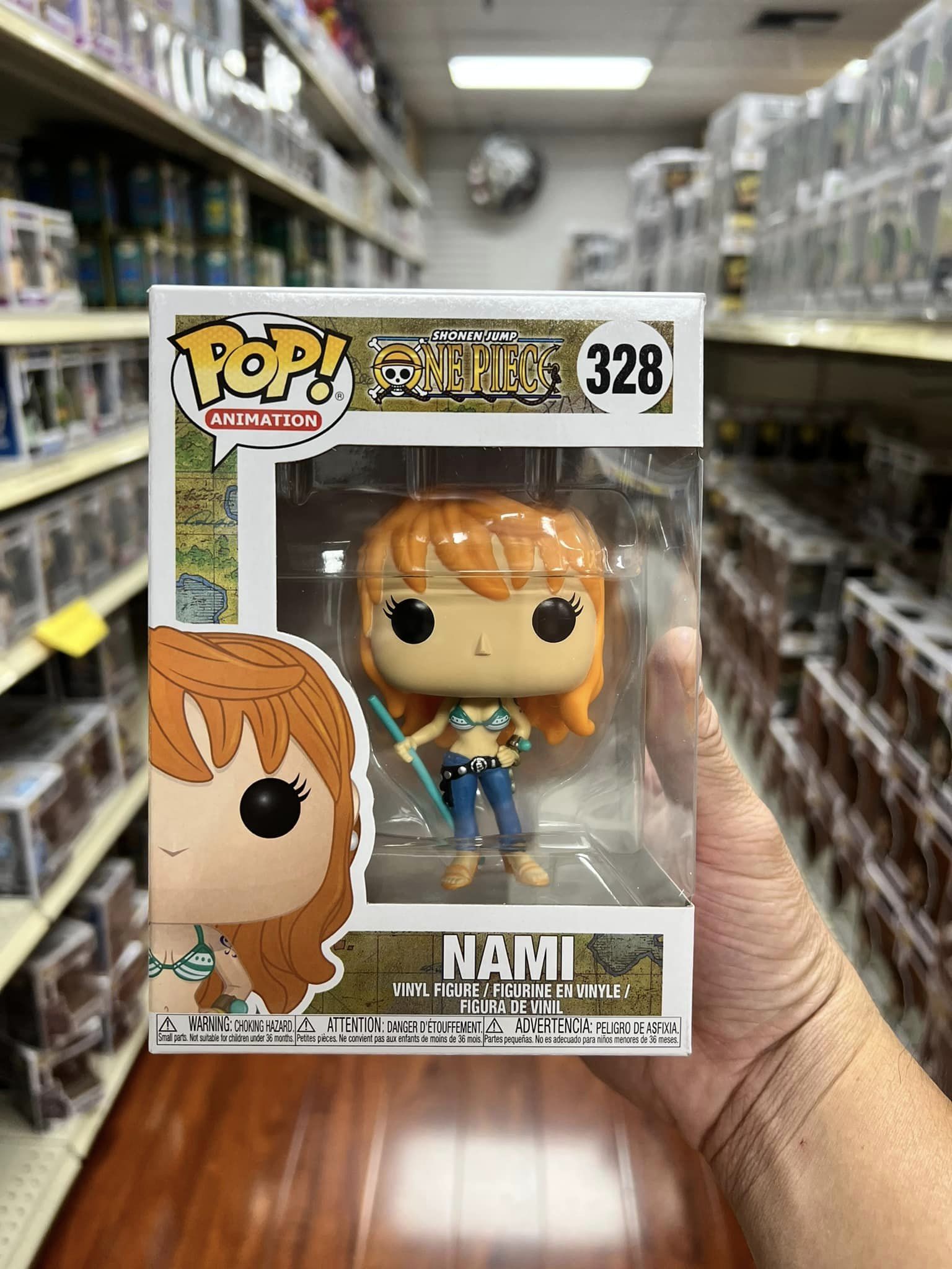 Funko Pop! Animation: One Piece Wave 2 - Nami Vinyl Figure #328