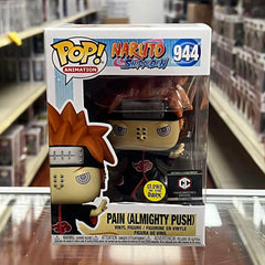 Funko Pop! Naruto Shippuden Naruto Pain Chalice Collectibles Vinyl Figure Glow in the Dark! #944 with case protector