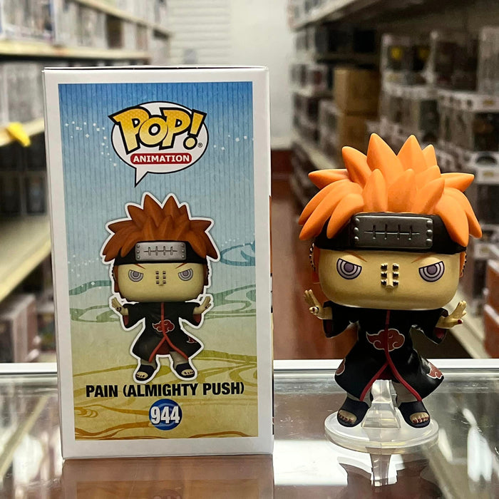Funko Pop! Naruto Shippuden Naruto Pain Chalice Collectibles Vinyl Figure Glow in the Dark! #944 with case protector