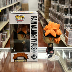 Funko Pop! Naruto Shippuden Naruto Pain Chalice Collectibles Vinyl Figure Glow in the Dark! #944 with case protector