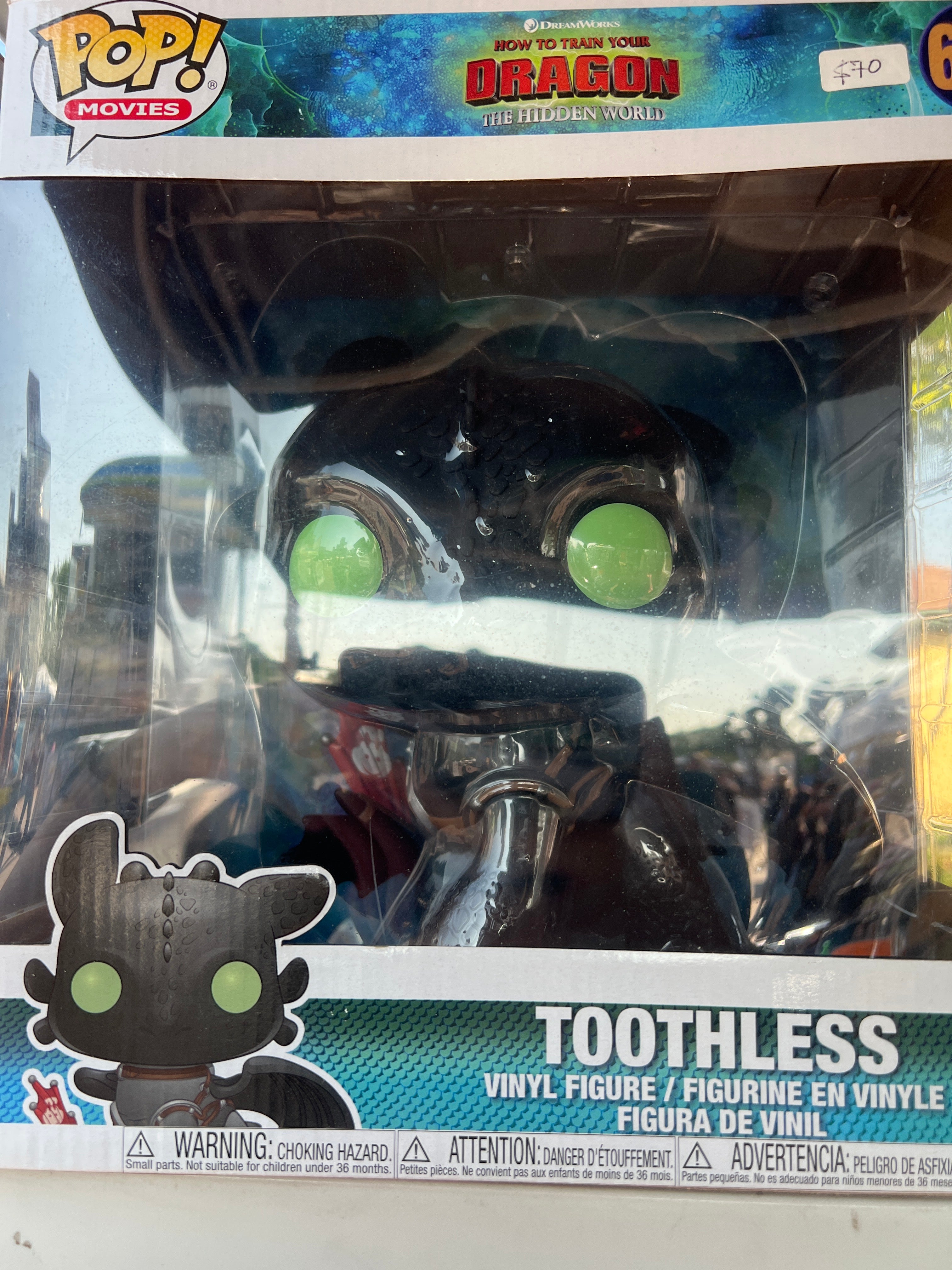 Funko POP! 10” Jumbo - How To Train Your Dragon Toothless Target Exc.