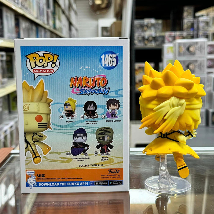 Funko Pop! Naruto: Shippuden NARUTO UZUMAKI (KURAMA LINK MODE) Vinyl Figure - AAA Anime Exclusive COMMON ONLY