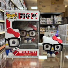 Funko Pop! Sanrio: - Hello Kitty (NERD) Vinyl Figure #65