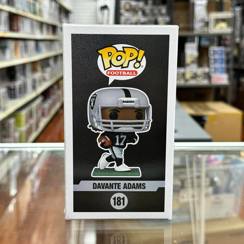 FUNKO POP! FOOTBALL RAIDERS: DAVANTE ADAMS Vinyl Figure #181