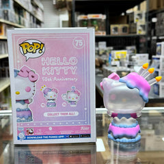 Funko Pop! 50th Anniversary: Hello Kitty On Cake Pearlescent Vinyl Figure