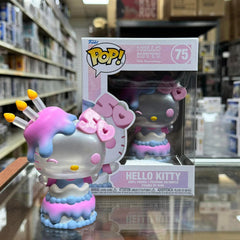 Funko Pop! 50th Anniversary: Hello Kitty On Cake Pearlescent Vinyl Figure