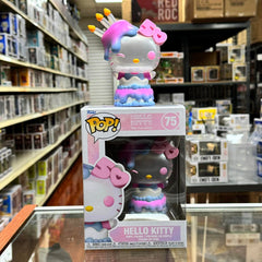 Funko Pop! 50th Anniversary: Hello Kitty On Cake Pearlescent Vinyl Figure