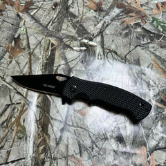 Tac-Force Assisted Opening Black Saber Hunting Survival Pocket Knife
