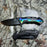 SNAKE EYE TACTICAL TWO TONE RESCUE STYLE SPRING ASSIST POCKET KNIFE RAINBOW