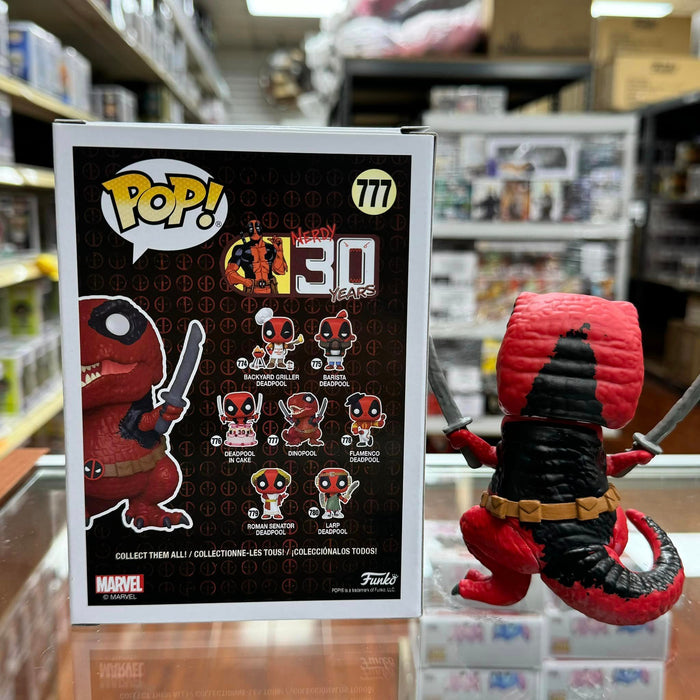 Funko Pop! Marvel: Deadpool: DINOPOOL Bobble-Head Figurine #777