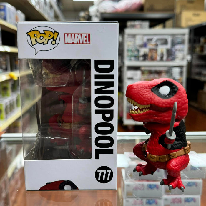 Funko Pop! Marvel: Deadpool: DINOPOOL Bobble-Head Figurine #777