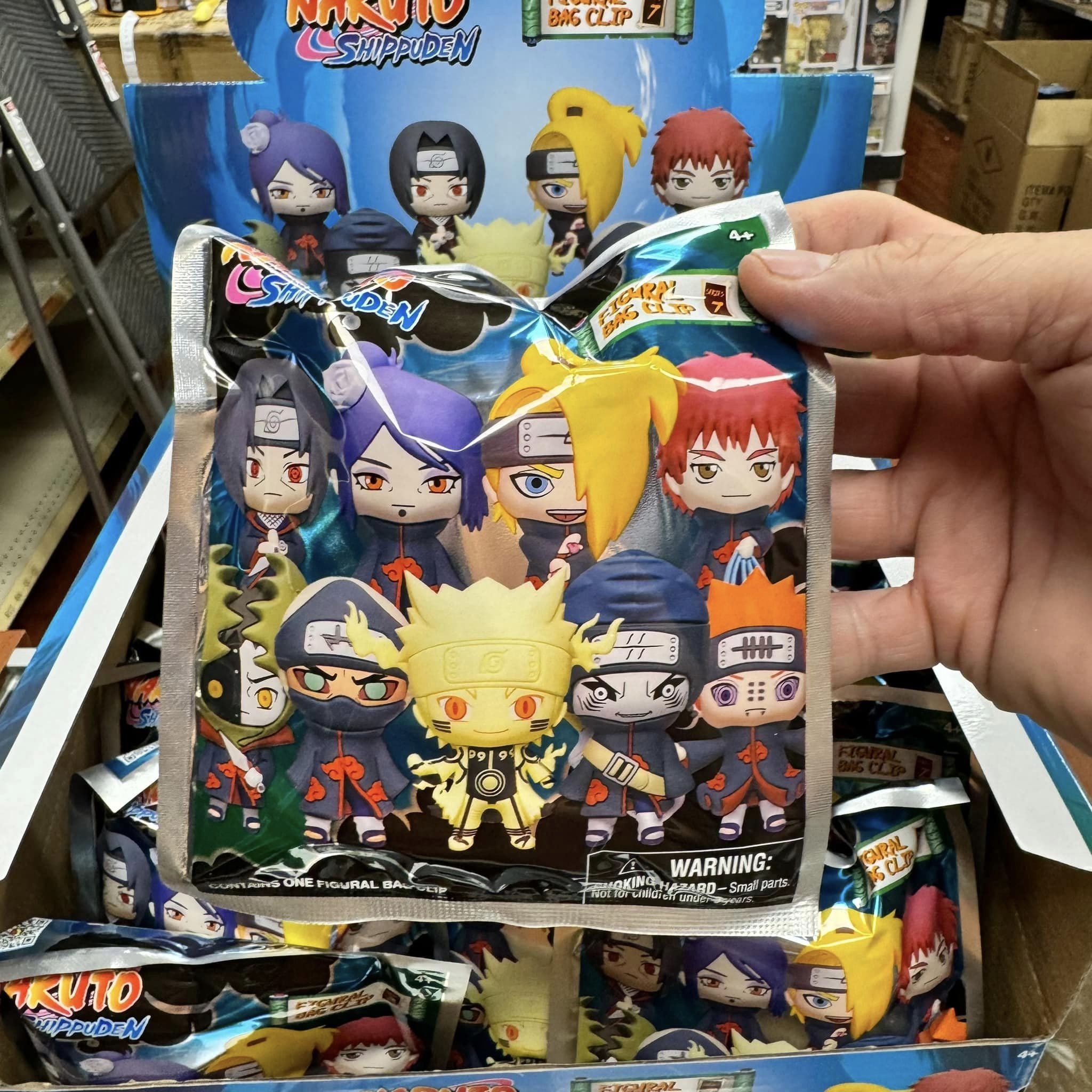 Monogram: Naruto 3-D Foam Bag Clip Mystery Bag Series 7 – Beyond