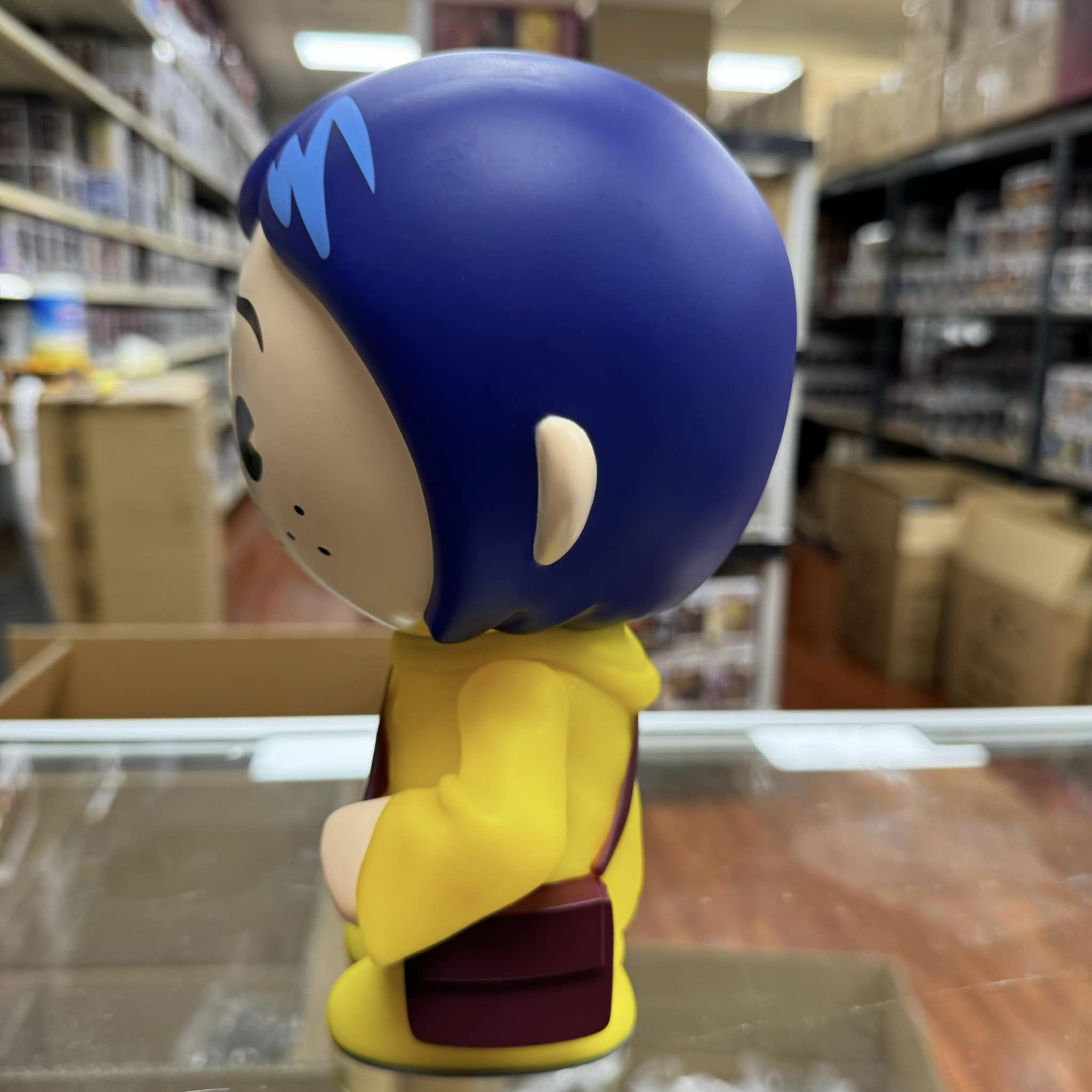 MONOGRAM 9" CORALINE HALLOWEEN Figural Coin Bank
