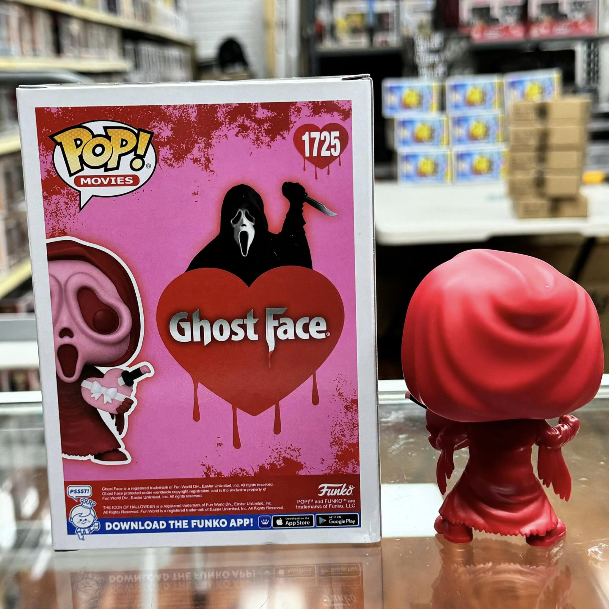 Funko Pop! MOVIES SCREAM: GHOST FACE Valentines Ghost Face Vinyl Figure #1725