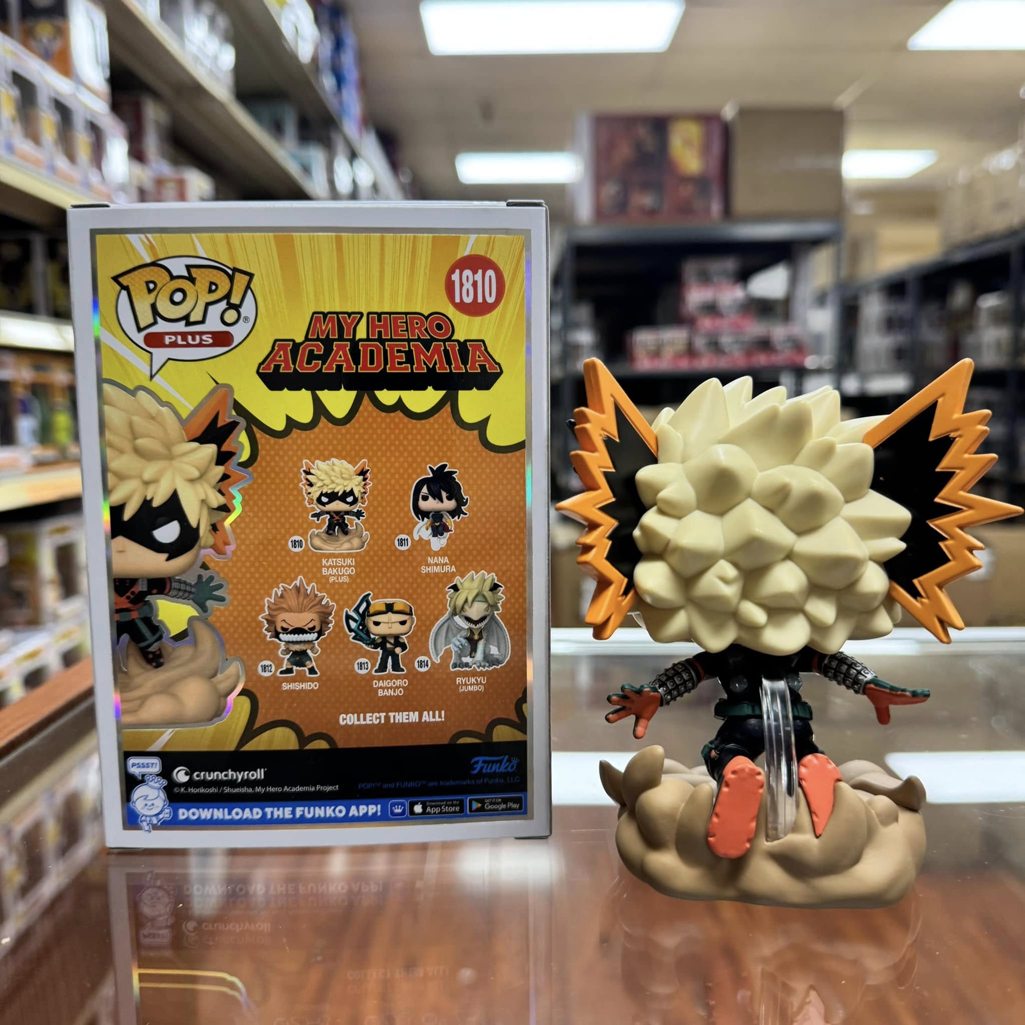 Pop Animation PLUS: My Hero Academia : Katsuki Bakugo (new suit) #1810Vinyl Figure
