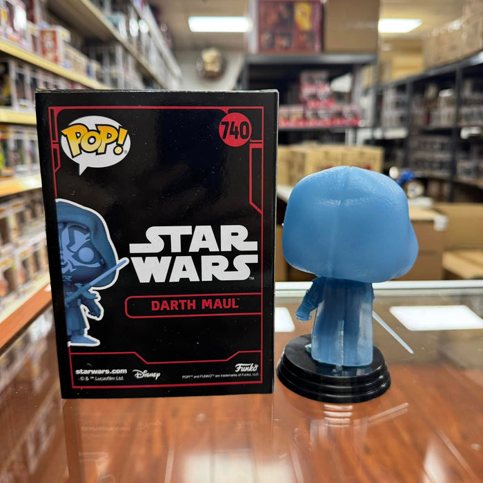 Funko POP! Star Wars Hologram Darth Maul (Glow) Specialty Series Figure (#740)