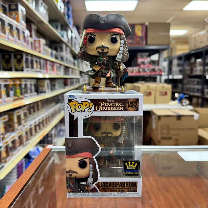 Funko POP! Disney Pirates of The Caribbean Jack Sparrow Vinyl Figure #1482 SPECIALTY SERIES EXCLUSIVE