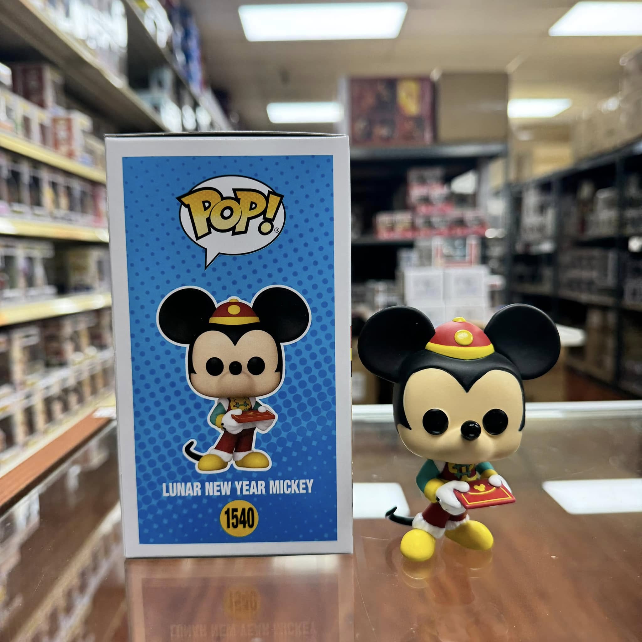 Funko Pop! Disney: Mickey Around The World - Lunar New Year Mickey Mouse Vinyl Figure