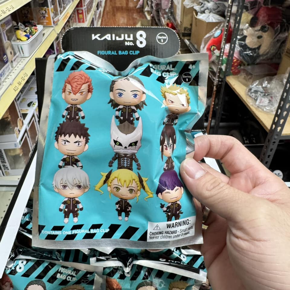 Monogram: KAIJU NO. 8 3-D Foam Bag Clip Mystery Bag Series 1