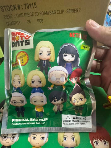 Monogram: 3D Figural Bag Clip Sakamoto Series 1 Mystery Pack [1 RANDOM Figure]
