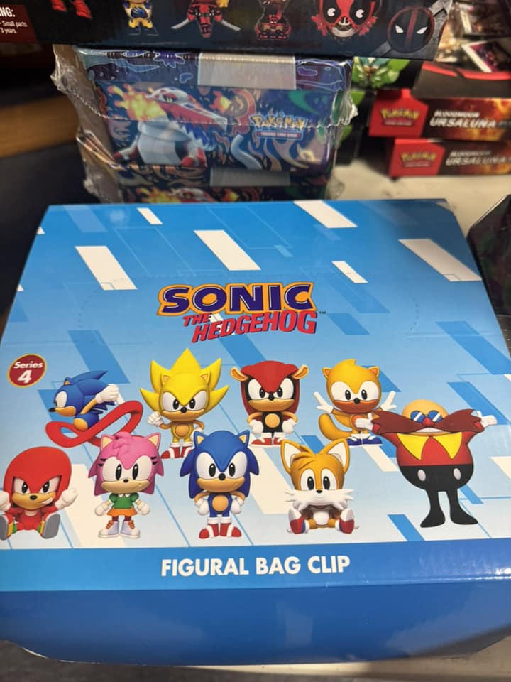 Monogram: 3D Figural Bag Clip Sonic The Hedgehog Series 4 Mystery Pack [1 RANDOM Figure]