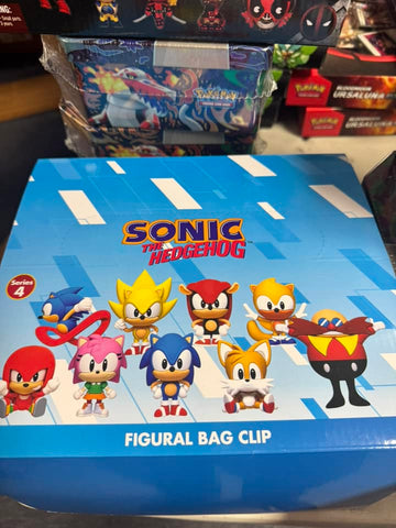 Monogram: 3D Figural Bag Clip Sonic The Hedgehog Series 4 Mystery Pack [1 RANDOM Figure]