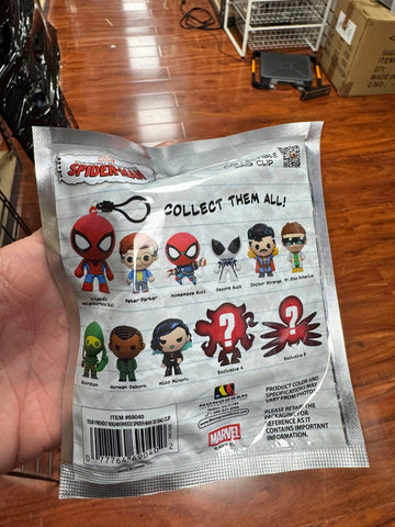 Monogram: MARVEL SPIDER-MAN 3-D Foam Bag Clip Mystery Bag  (1 x Random Blind Bag)